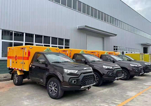 新建爆破器材运输车-保障安全与效率的关键