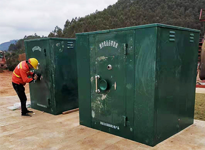 新建炸药柜制造：在环境中诞生的安全堡垒